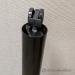 Black Rolling Office Table or Desk Leg 28" H